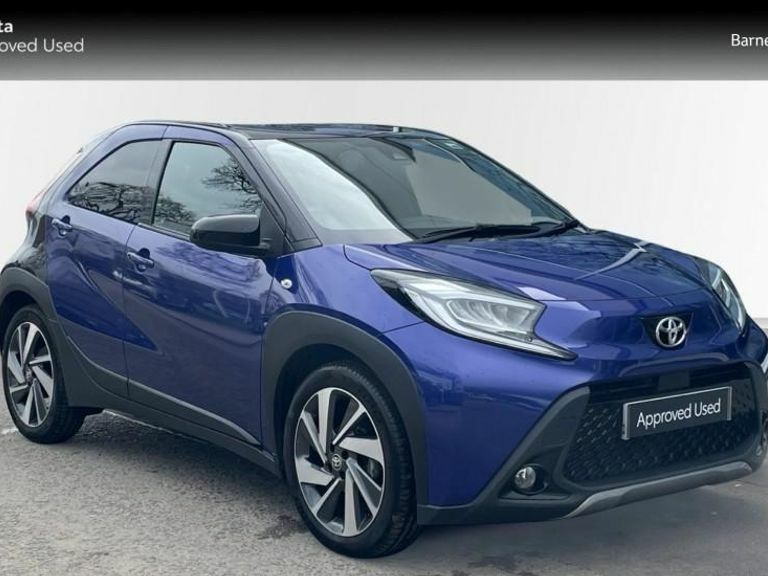 Compare Toyota Aygo X 1.0 Vvt-i Exclusive Euro 6 Ss ST72NCY Blue