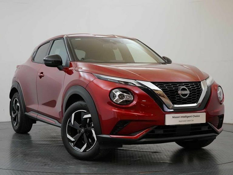 Compare Nissan Juke 1.0 Dig-t 114 N-connecta With Sat Nav And Rear Vie SD23NNC Red