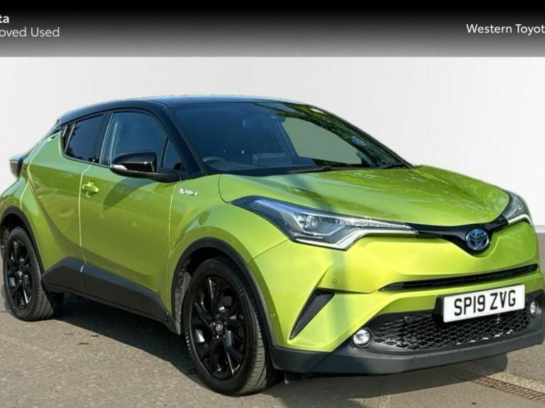 Compare Toyota C-Hr 1.8 Vvt-h Lime Edition Cvt Euro 6 Ss SP19ZVG Green