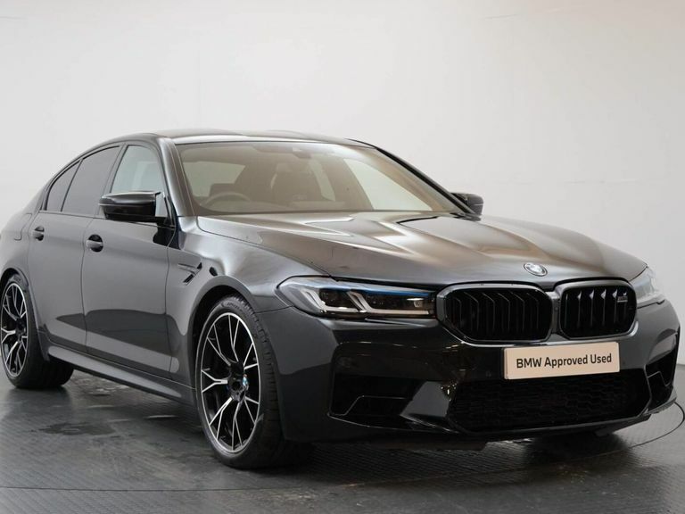 Compare BMW M5 M5 Competition Saloon M5GXF Black