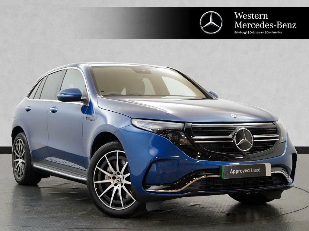 Compare Mercedes-Benz EQC Eqc 400 4Matic Amg Line Edition KU73MFF Blue