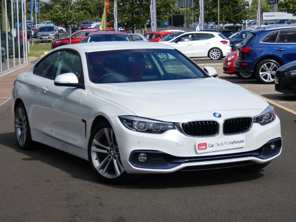 Compare BMW 4 Series 2.0 420I Sport Euro 6 Ss YD18VNB White