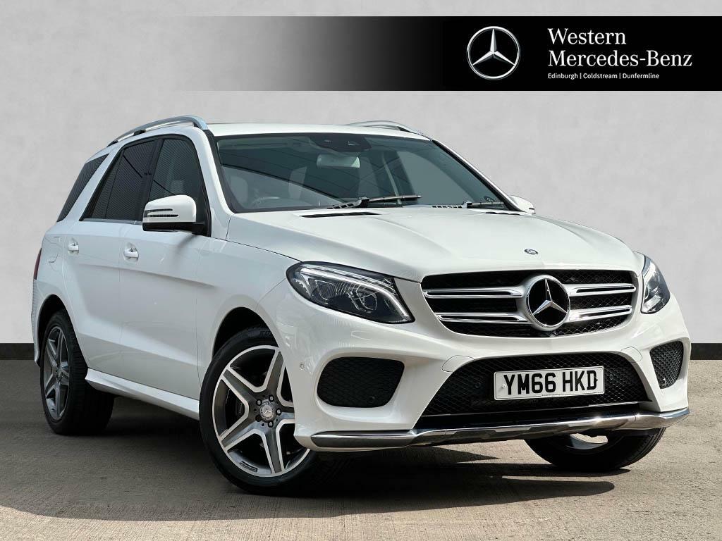 Compare Mercedes-Benz GLE Class Gle 250 D 4Matic Amg Line YM66HKD White
