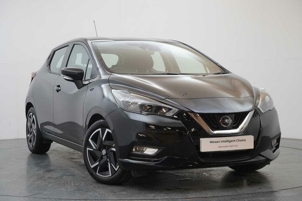 Compare Nissan Micra 1.0 Ig-t 92 Acenta With Air Con And Apple Androi SO21OKZ Black