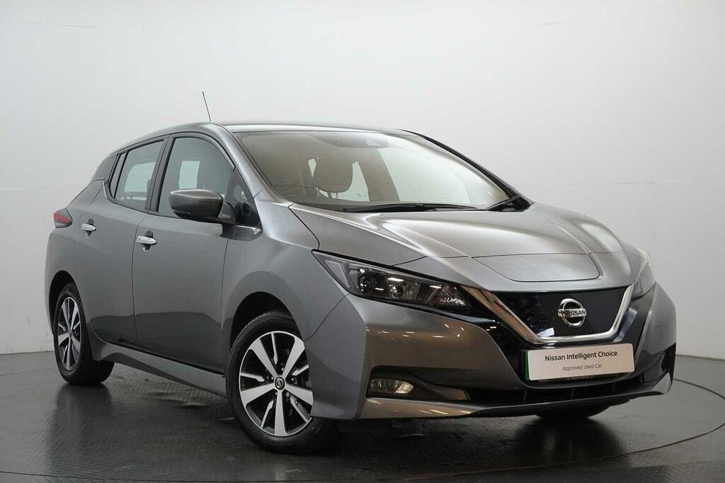 Compare Nissan Leaf 40Kw Acenta With Sat Nav Rear Camera And Intelli EO21ZKC Grey