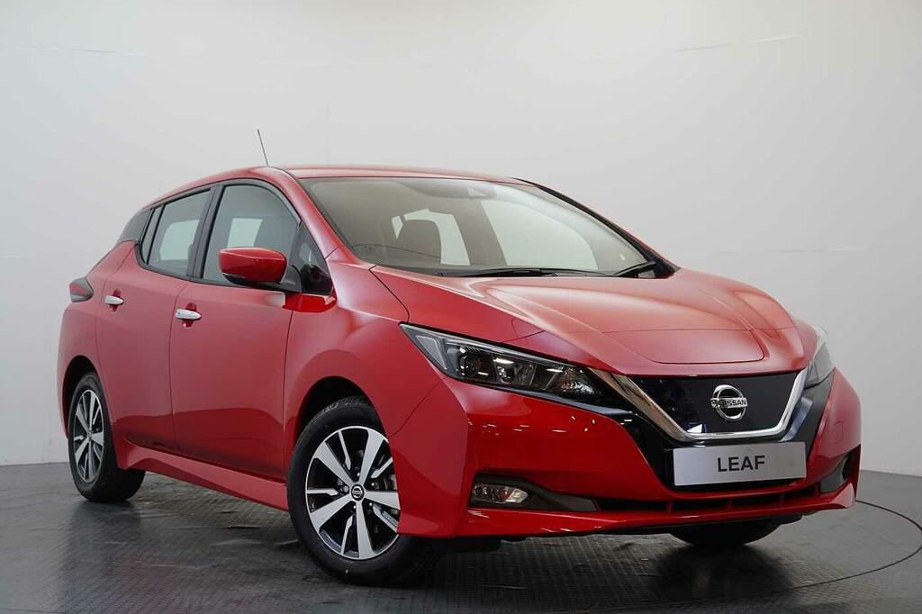 Compare Nissan Leaf 40Kw Acenta With Sat Nav Rear Camera And Intelli PA21SBZ Red