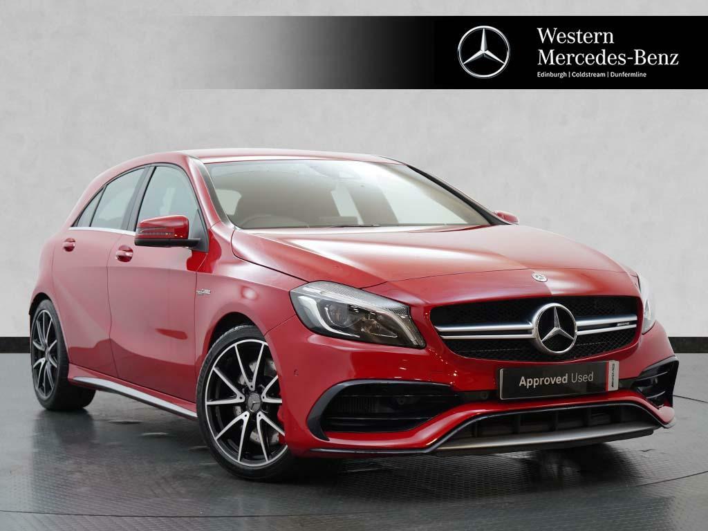 Compare Mercedes-Benz A Class A 45 Amg 4Matic HY67YFK Red