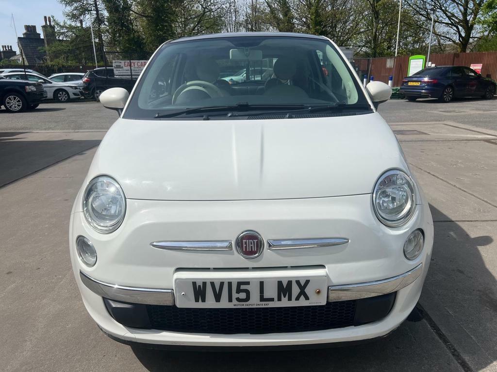 Compare Fiat 500 1.2 Lounge Euro 6 Ss WV15LMX White