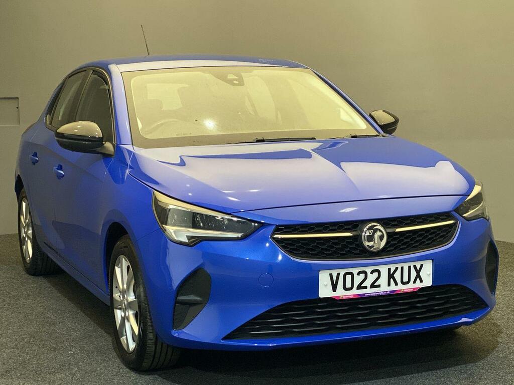 Compare Vauxhall Corsa 1.2I 75 Bhp Se Edition Vq VO22KUX Blue