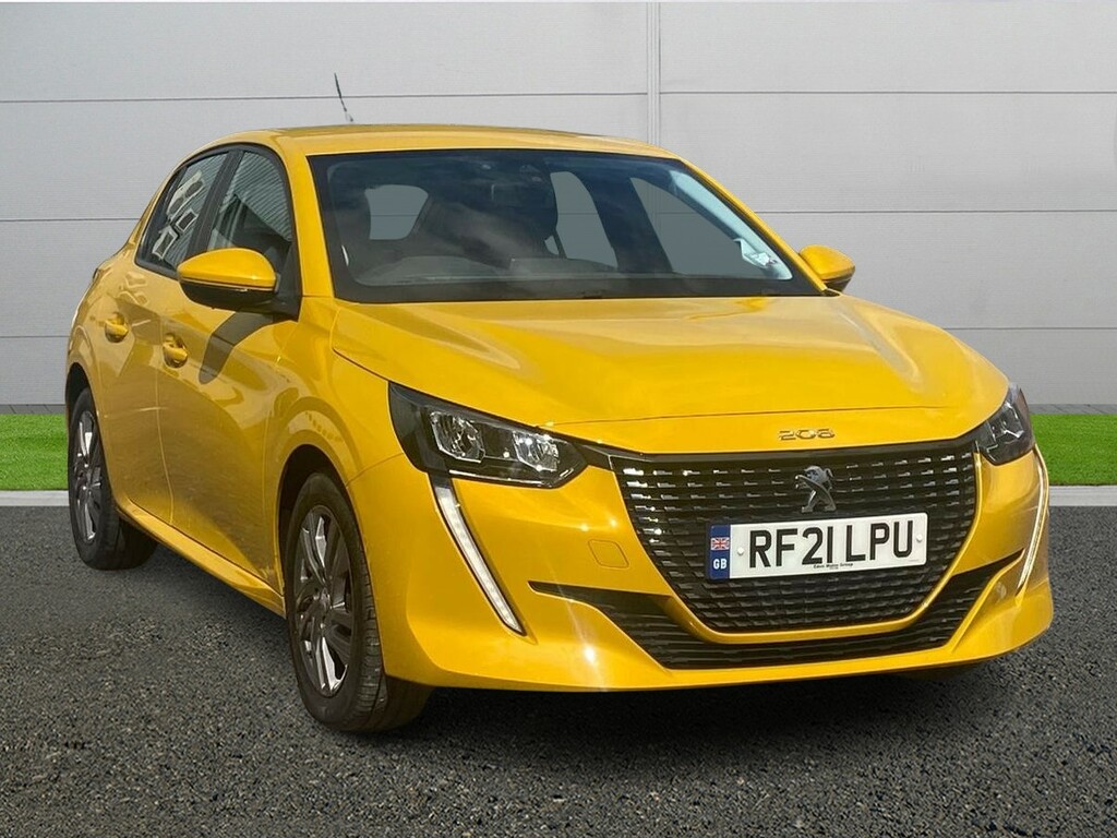 Compare Peugeot 208 Active Premium RF21LPU Yellow