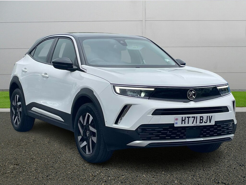 Compare Vauxhall Mokka Elite Nav Premium HT71BJV White