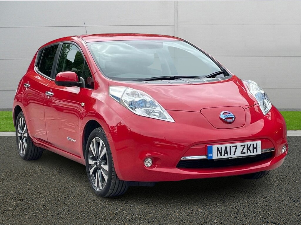 Compare Nissan Leaf Tekna NA17ZKH Red