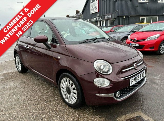 Compare Fiat 500 2015 1.2 Lounge 69 Bhp PN65FXC Red