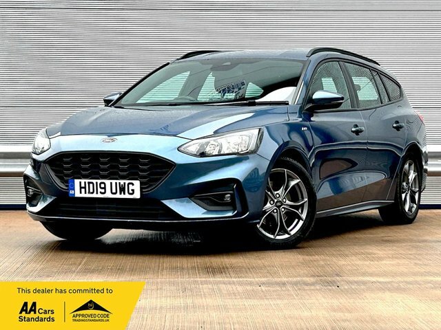 Compare Ford Focus 1.0 St-line 124 Bhp HD19UWG Blue
