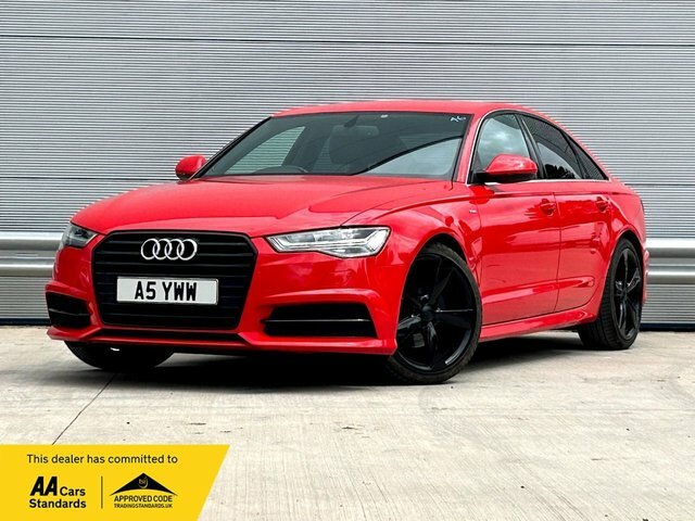 Compare Audi A6 2.0 Tdi Ultra S Line 188 Bhp A5YWW Red