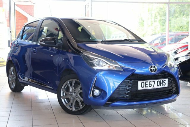Compare Toyota Yaris 1.5 Vvt-i Excel 110 Bhp OE67OHS Blue