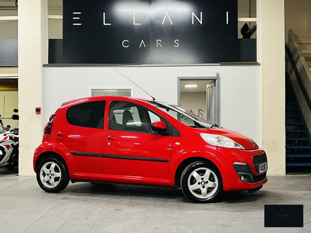 Compare Peugeot 107 Allure ND12GFV Red