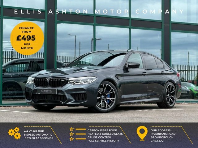 BMW M5 2019 4.4 M5 Competition 617 Bhp Grey #1