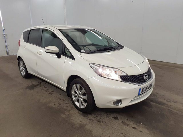 Compare Nissan Note 1.2 Acenta Premium Dig-s 98 Bhp Free Road T NG16BRV White