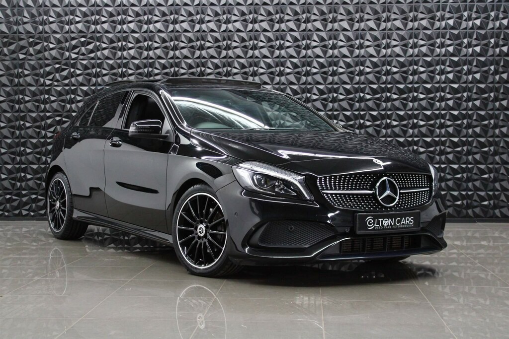 Compare Mercedes-Benz A Class 2.1 D Amg Line Premium Plus 7G-dct Euro 6 Ss DK68REU Black