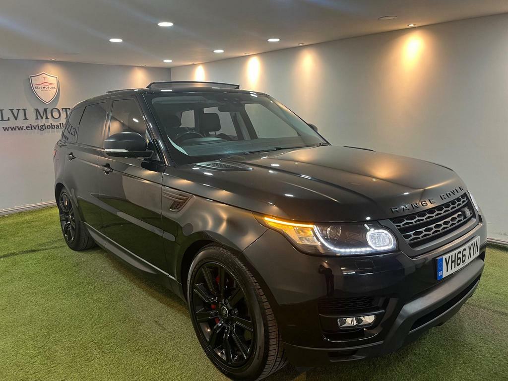Compare Land Rover Range Rover Sport 3.0 Sd V6 Hse Dynamic 4Wd Euro 6 Ss YH66XYN Black
