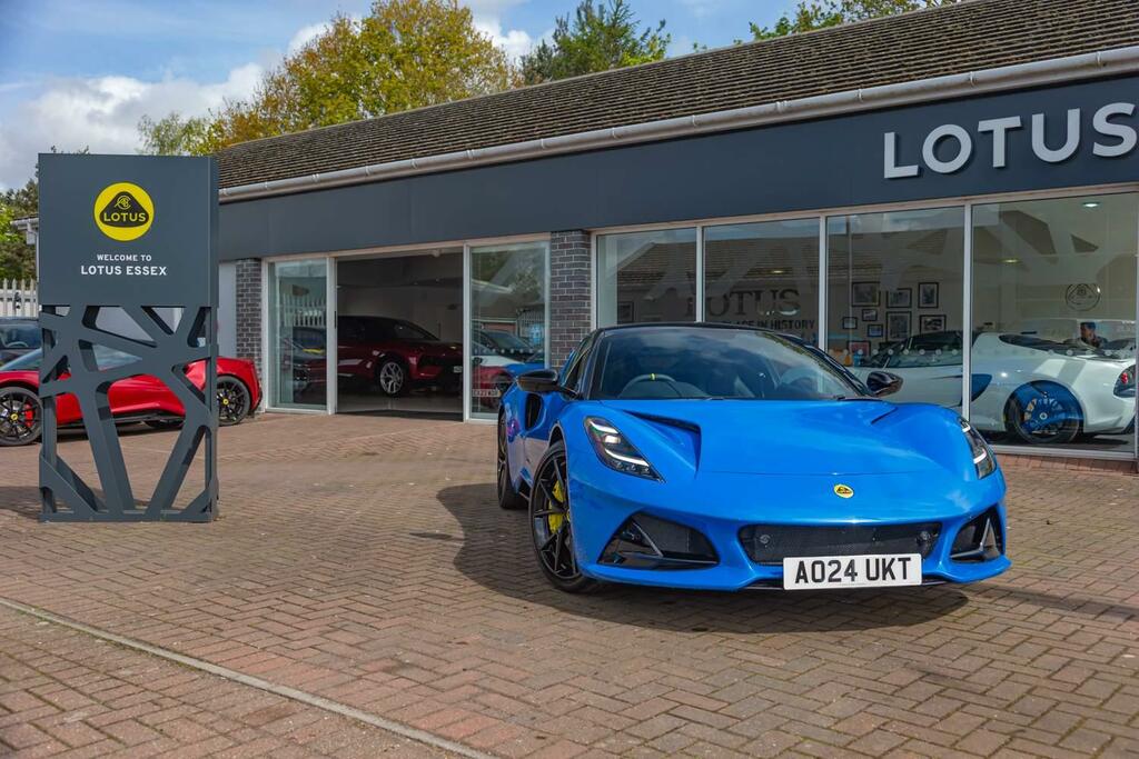 Compare Lotus Emira 2.0 First Edition Dct Euro 6 AO24UKT Blue