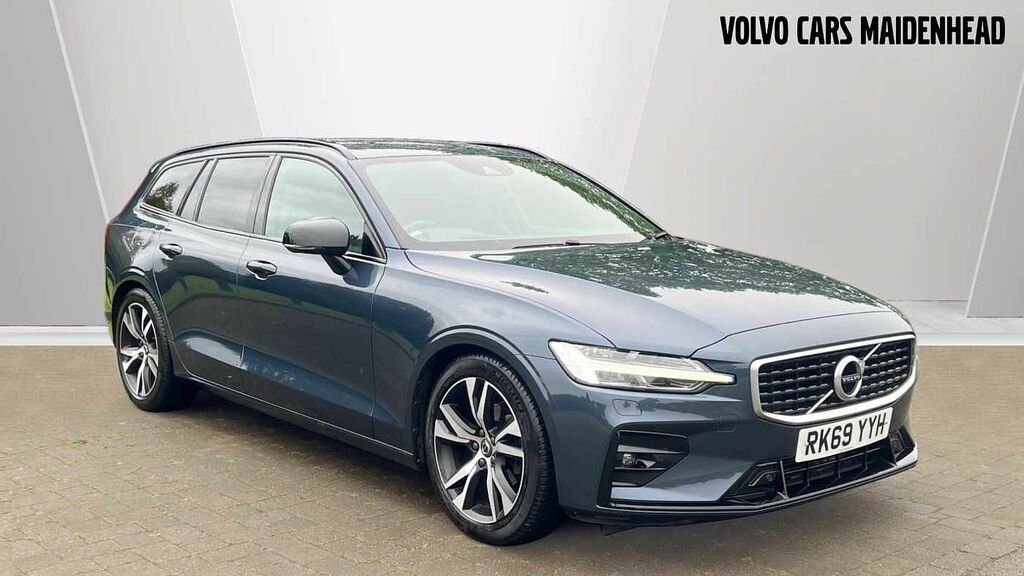 Volvo V60 D4 R-design Plus Blue #1