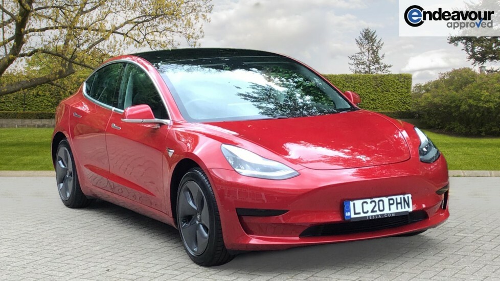 Compare Tesla Model 3 Standard Plus LC20PHN Red