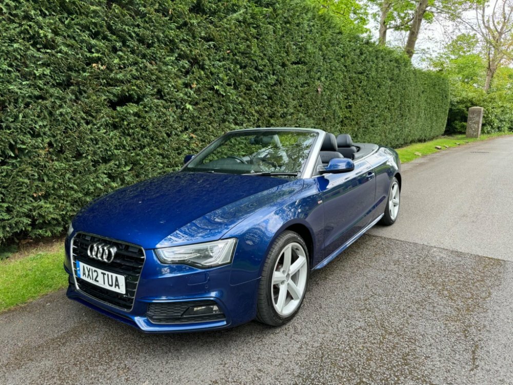 Compare Audi A5 2.0 Tfsi S Line Multitronic Euro 5 Ss AX12TUA Blue