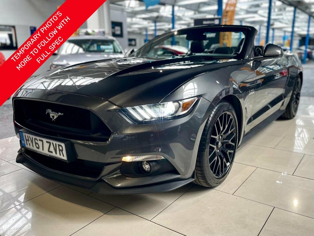 Ford Mustang V8 Gt Convertible Selshift Euro 6 416 Grey #1