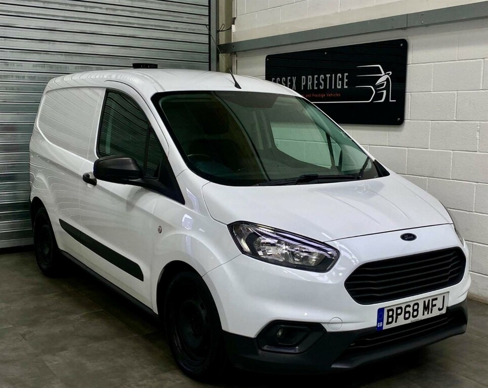Compare Ford Transit Courier Trend BP68MFJ White