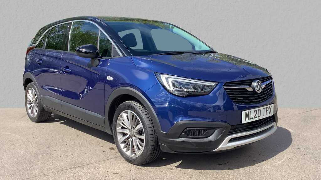 Compare Vauxhall Crossland X 1.2 83 Griffin Start Stop ML20TPX Blue