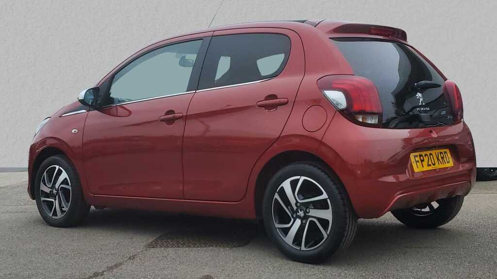 Compare Peugeot 108 108 Allure Top FP20KRD Red