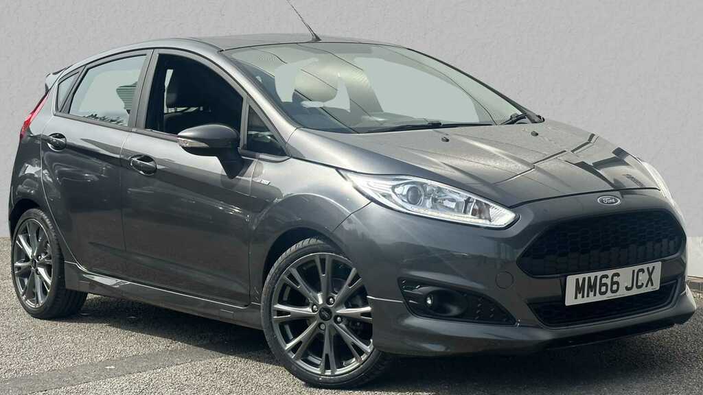 Compare Ford Fiesta 1.0 Ecoboost 125 St-line MM66JCX Grey