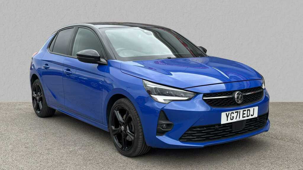 Compare Vauxhall Corsa 1.2 Turbo Sri Premium YG71EDJ Blue