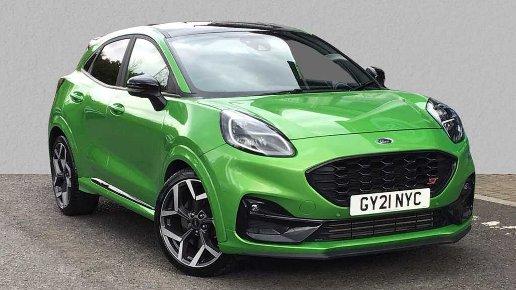 Compare Ford Puma 1.5 Ecoboost St GY21NYC Green
