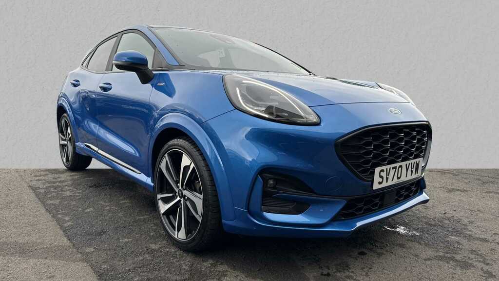 Compare Ford Puma St-line X SV70YVW Blue