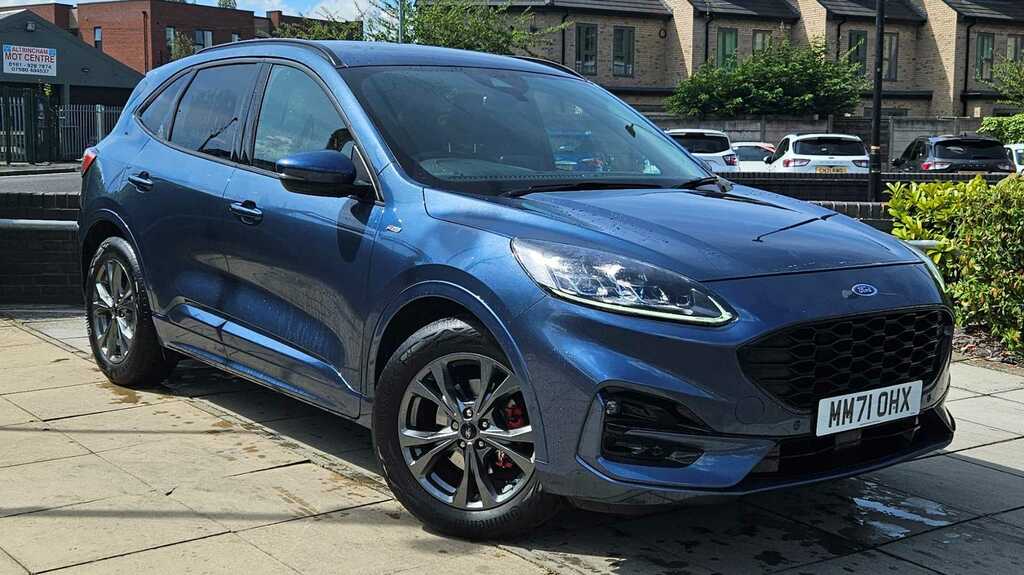 Compare Ford Kuga 1.5 Ecoboost 150 St-line Edition MM71OHX Blue