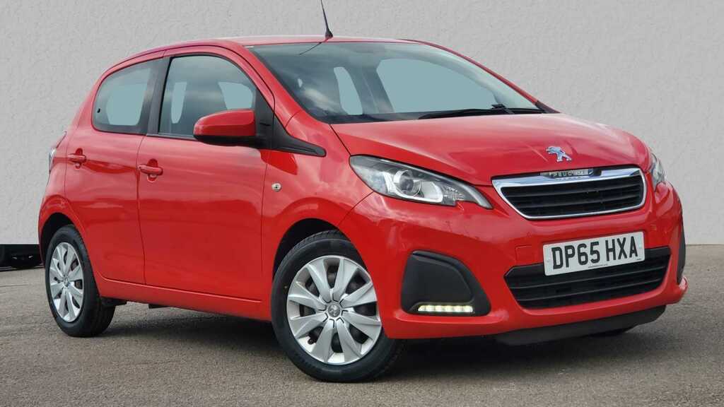 Compare Peugeot 108 1.0 Active 2-Tronic DP65HXA Red