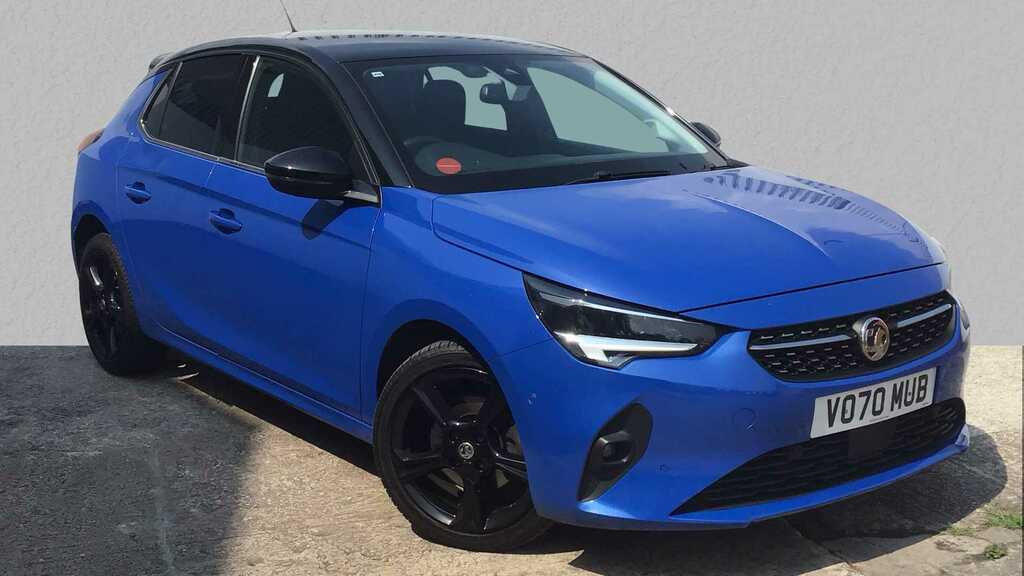 Compare Vauxhall Corsa 1.2 Turbo Elite Nav Premium VO70MUB Blue