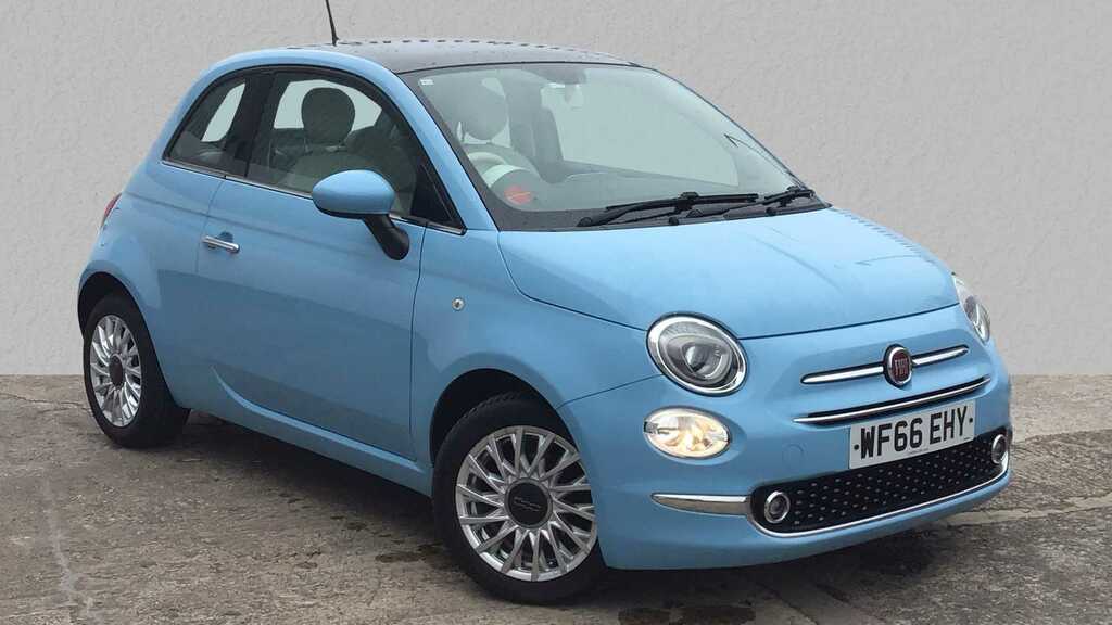 Compare Fiat 500 1.2 Lounge WF66EHY Blue
