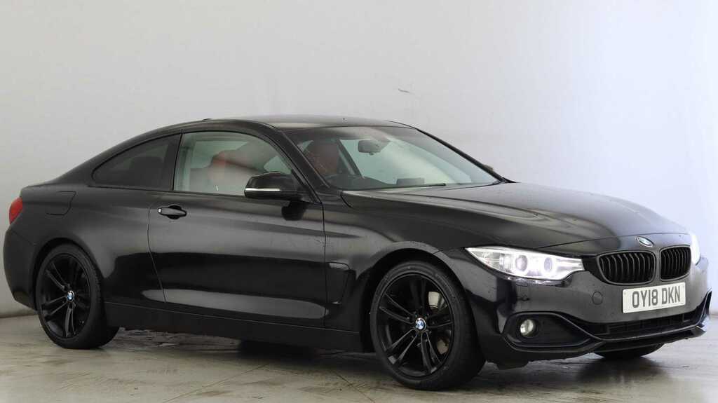 Compare BMW 4 Series 420D 190 Sport Business Media OY18DKN Black