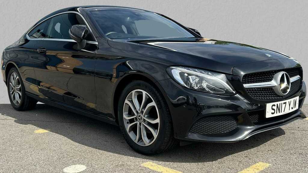 Compare Mercedes-Benz C Class C200 Sport 9G-tronic SN17YJW Black