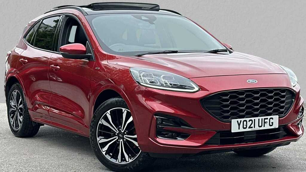 Compare Ford Kuga 1.5 Ecoboost 150 St-line X Edition YO21UFG Red