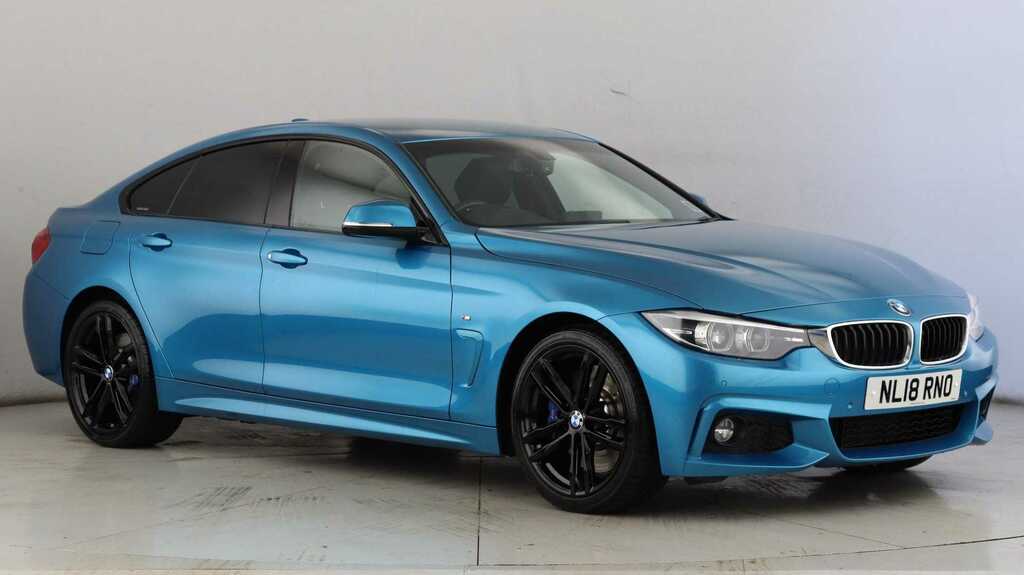 Compare BMW 4 Series 440I M Sport Professional Media NL18RNO Blue
