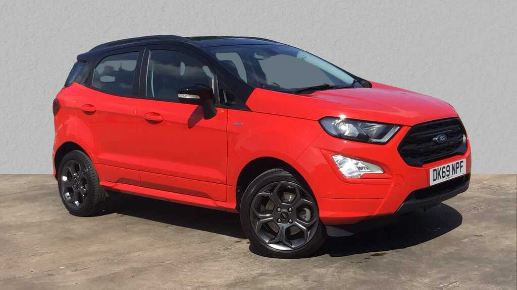 Compare Ford Ecosport 1.0 Ecoboost 125 St-line DK69NPF Red