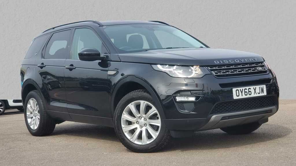 Compare Land Rover Discovery Sport 2.0 Td4 180 Se Tech OY66XJW Black