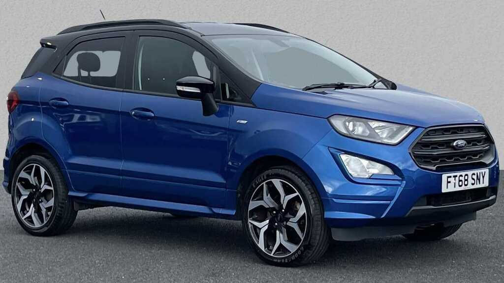 Compare Ford Ecosport 1.0 Ecoboost 125 St-line FT68SNY Blue