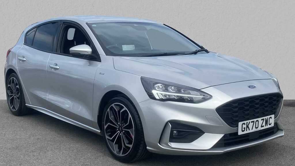 Compare Ford Focus 1.0 Ecoboost 125 St-line X GK70ZWC Silver