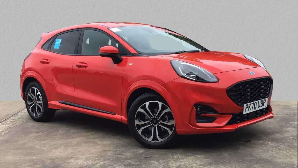 Compare Ford Puma 1.0 Ecoboost St-line PK70UBP Red